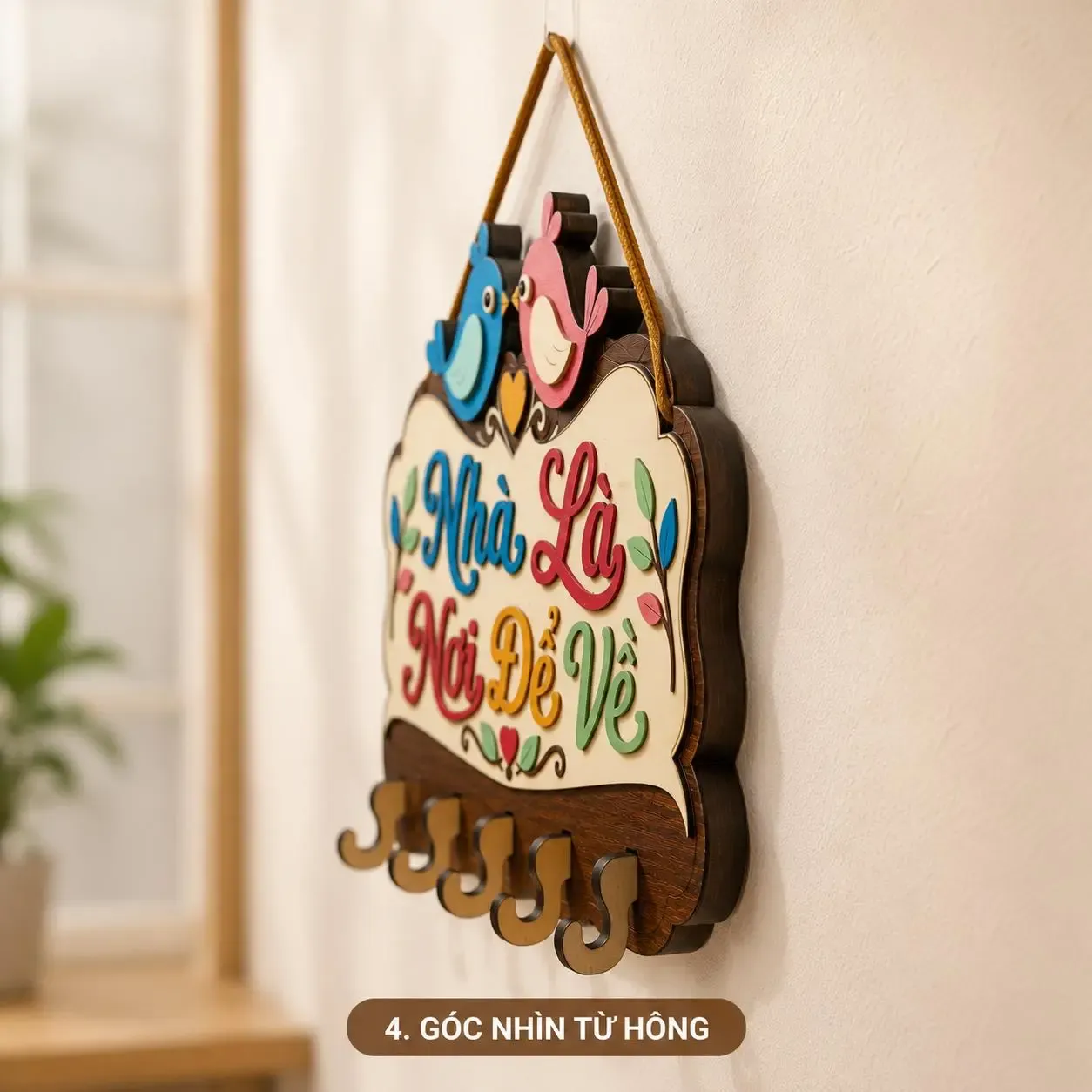 Bảng Gỗ Trang Trí Cửa Ra Vào — Tổ Ấm Của Chúng Mình - ảnh 9